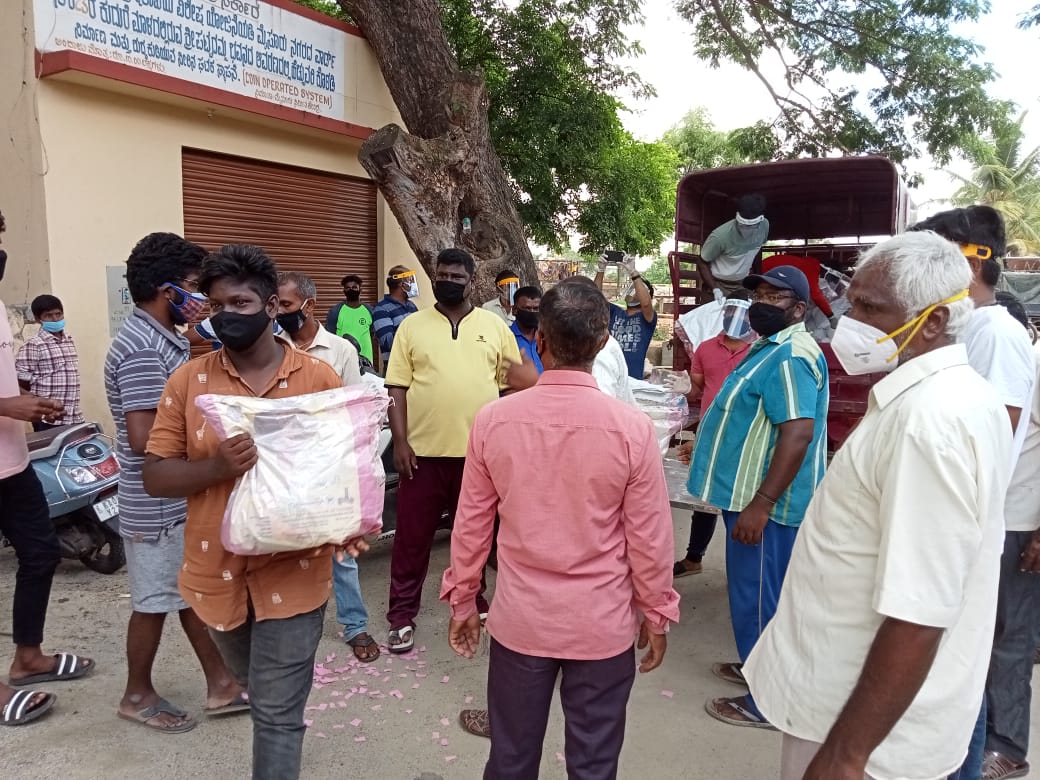 Food Kit Distribution – Manasa Nagar